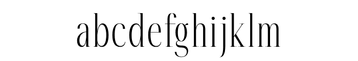 Rastofi Font LOWERCASE