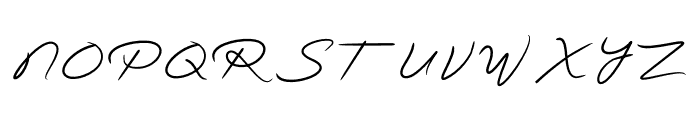 Rasttend Font UPPERCASE