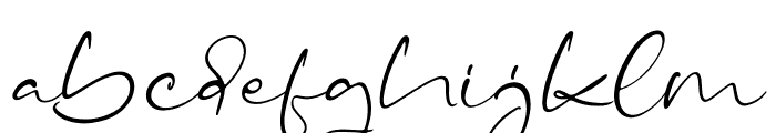 Rastyla Dream Italic Font LOWERCASE
