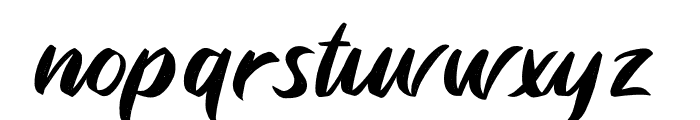 Rastynd-Regular Font LOWERCASE