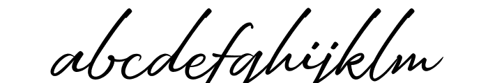 Ratched Signature Font LOWERCASE