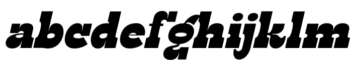 Ratego Italic Font LOWERCASE