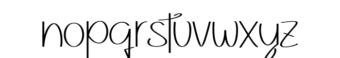 Rathego Font LOWERCASE