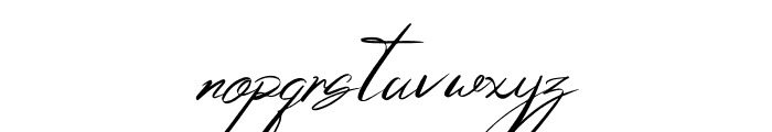 Rathilya Italic Font LOWERCASE