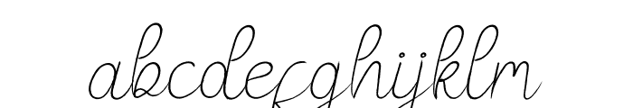 Ratilla Font LOWERCASE