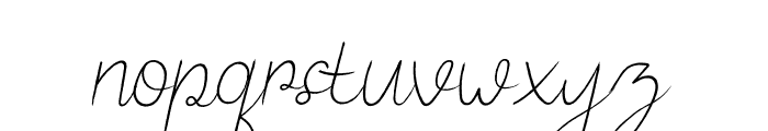 Ratilla Font LOWERCASE