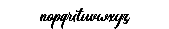 Rationale Font LOWERCASE