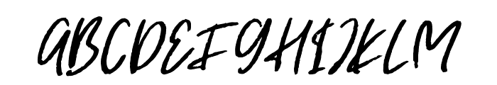 Ratity Font UPPERCASE