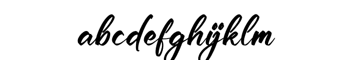 Ratmosh Delliot Font LOWERCASE