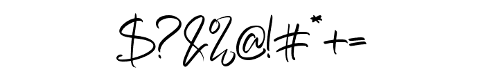 Rattfiny Script Font OTHER CHARS