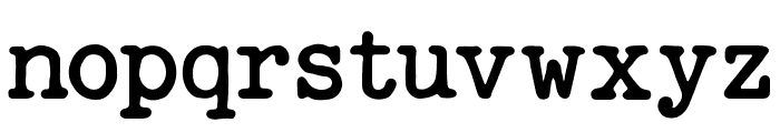 RattleInk  Font LOWERCASE