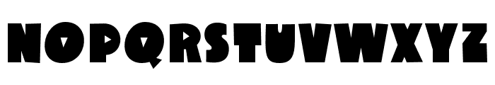 Ratty Binter Regular Font UPPERCASE