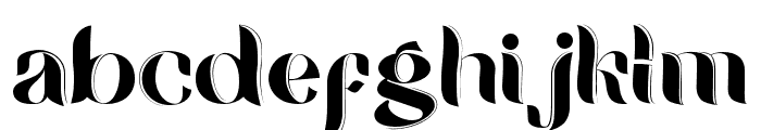 RaugiFont-Regular Font LOWERCASE