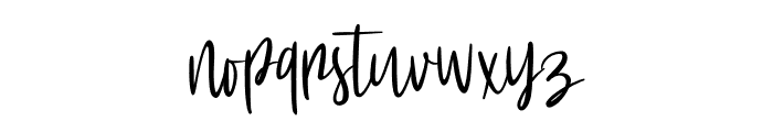 Raustica Font LOWERCASE