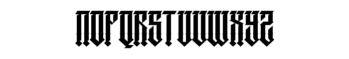 Raven Blades Regular Font UPPERCASE