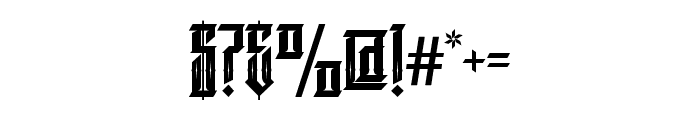 RavenBlades-Inline Font OTHER CHARS