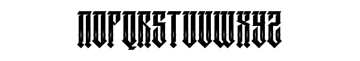 RavenBlades-Inline Font UPPERCASE