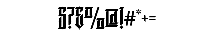 RavenBlades-Regular Font OTHER CHARS