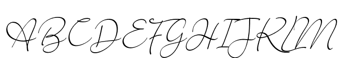 RavishingSolidago-Regular Font UPPERCASE