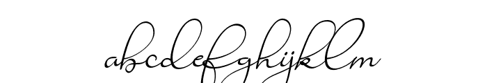 RavishingSolidago-Regular Font LOWERCASE