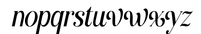 Ravsten Italic Font LOWERCASE