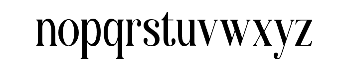 Ravsten Regular Font LOWERCASE