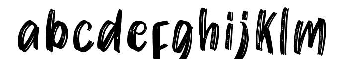 RawEntry Font LOWERCASE