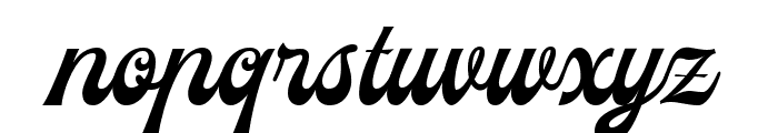 Rawnster Script Regular Font LOWERCASE