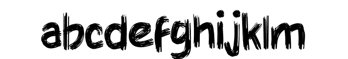 Rawyfi Regular Font LOWERCASE