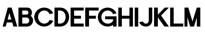 Raxogen Black Font UPPERCASE
