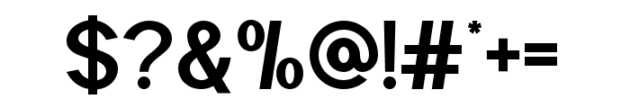 Raxogen Heavy Font OTHER CHARS