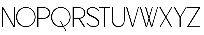 Raxogen Light Font UPPERCASE