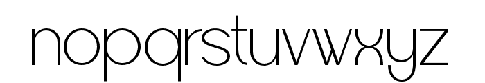 Raxogen Light Font LOWERCASE