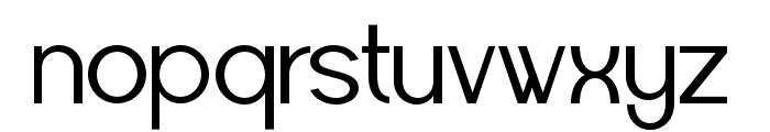 Raxogen Regular Font LOWERCASE