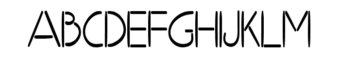 Ray Light Regular Font UPPERCASE