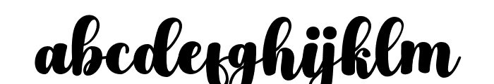 Rayba Regular Font LOWERCASE