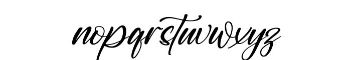 Raykania Italic Font LOWERCASE