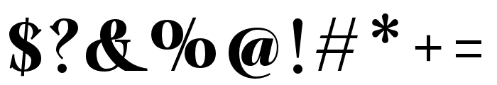Raylig-SemiBold Font OTHER CHARS