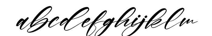 Raylight Italic Font LOWERCASE