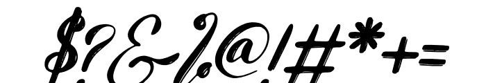 Rayline Swift Italic Font OTHER CHARS