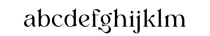 Raylish Font LOWERCASE