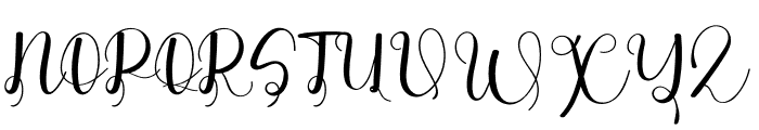 Rayloon Font UPPERCASE