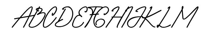 Rayn's note Font UPPERCASE