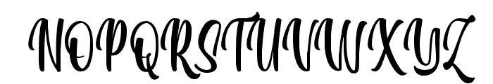 Rayshaline-Regular Font UPPERCASE