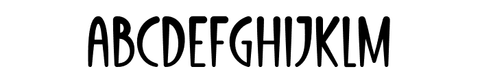 ReGGoes Display Up Font LOWERCASE