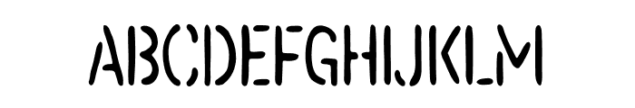 ReRun Light Font UPPERCASE