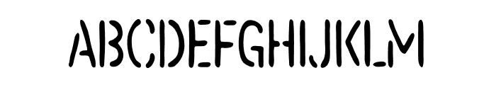 ReRun Light Font LOWERCASE