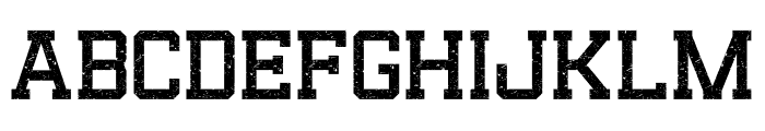 Reach Fill Stamp Font UPPERCASE