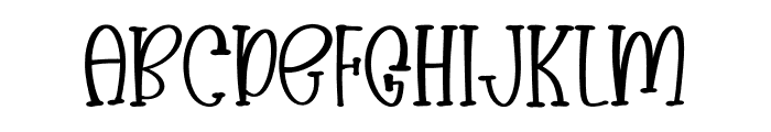 Readery Font UPPERCASE