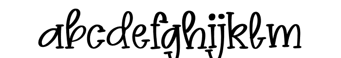 Readery Font LOWERCASE